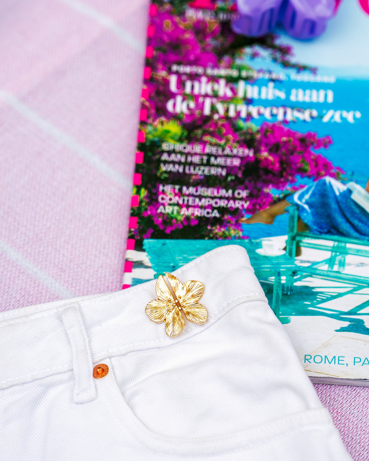 Lara Flower - Jeans Pin