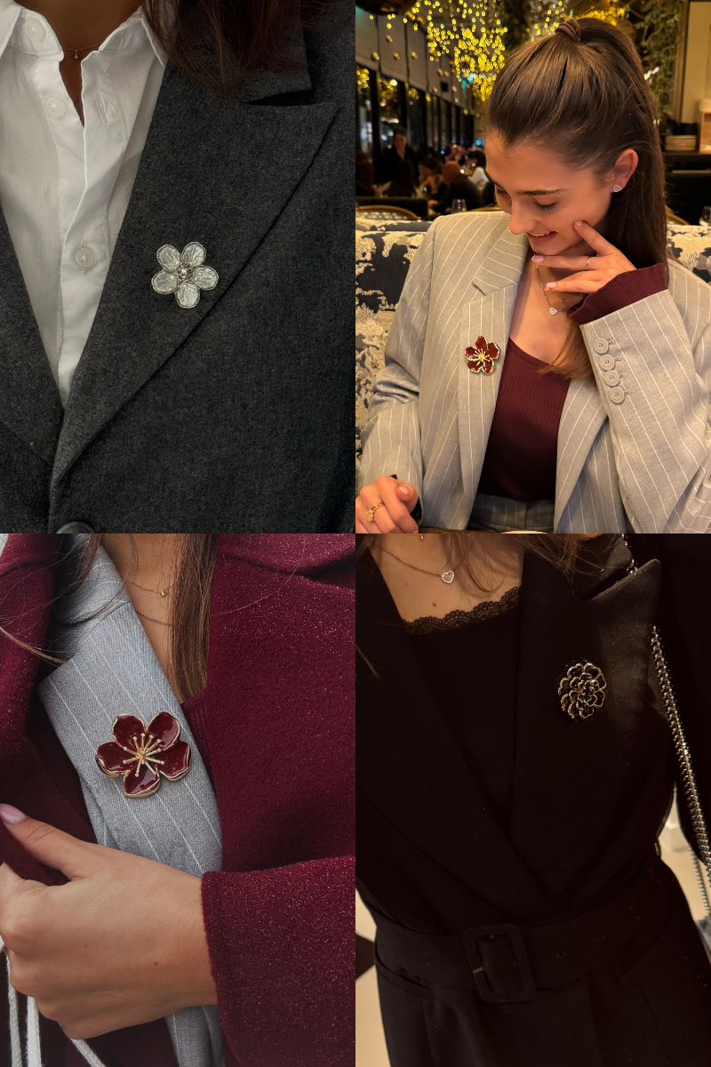 Button Cover Pin - 1 Set