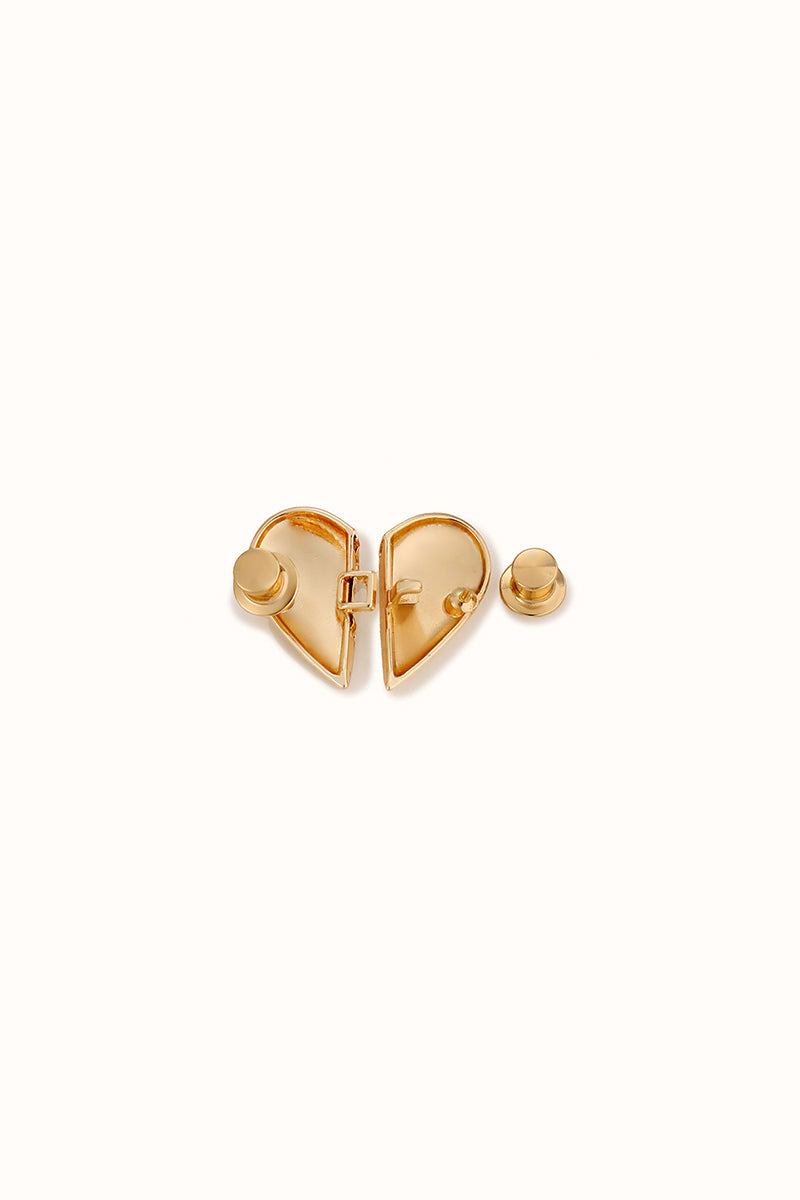 Gold Heart - Jeans Pin