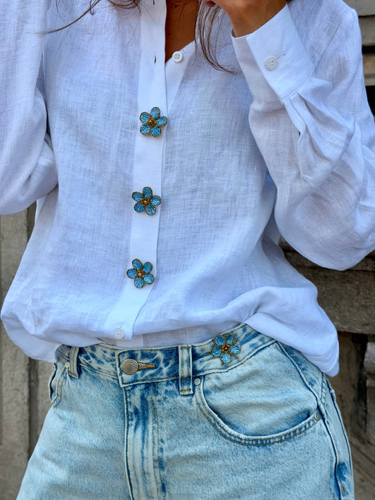 Linnen blouse - Ba x Emotions