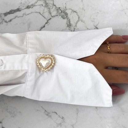 Rhinestone Heart - 1 Set