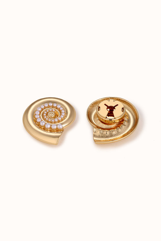 Twisty Pearl Shell - 1 Set