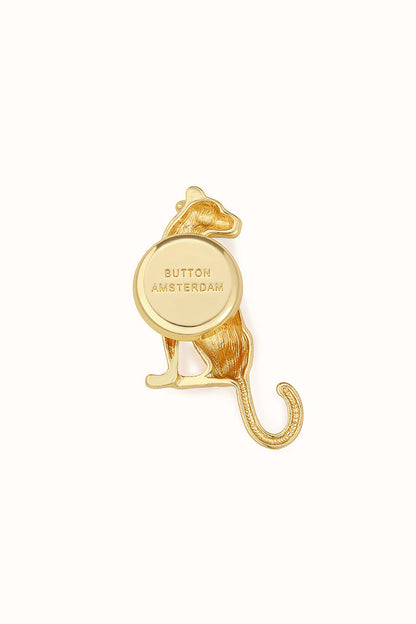 Santos magnetic brooch, back view with 15 mm magnetic backing